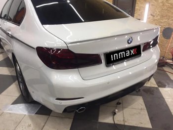 7 999 р. Спойлер багажника M-Performance BMW 5 серия G30 дорестайлинг, седан (2016-2020) (черный глянцевый)  с доставкой в г. Тамбов. Увеличить фотографию 5