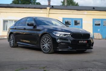 10 999 р. Пластиковые накладки M-порогов  BMW 5 серия  G30 (2016-2020) дорестайлинг, седан  с доставкой в г. Тамбов. Увеличить фотографию 12