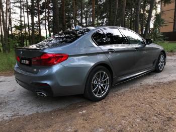 10 999 р. Пластиковые накладки M-порогов  BMW 5 серия  G30 (2016-2020) дорестайлинг, седан  с доставкой в г. Тамбов. Увеличить фотографию 23