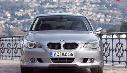 4 999 р. Накладка AC Schnitzer на передний бампер BMW 5 серия E60 седан дорестайлинг (2003-2007)  с доставкой в г. Тамбов. Увеличить фотографию 2