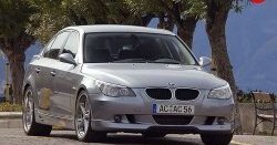 4 999 р. Накладка AC Schnitzer на передний бампер BMW 5 серия E60 седан дорестайлинг (2003-2007)  с доставкой в г. Тамбов. Увеличить фотографию 4