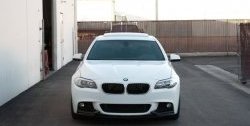 10 849 р. Накладка на передний бампер M-Performance BMW 5 серия F10 седан дорестайлинг (2009-2013) (Неокрашенная)  с доставкой в г. Тамбов. Увеличить фотографию 7