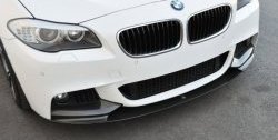 Накладка на передний бампер M-Performance BMW 5 серия F10 седан дорестайлинг (2009-2013)