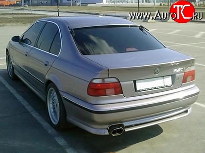 7 499 р. Накладка на задний бампер AC Schnitzer BMW 5 серия E39 седан рестайлинг (2000-2003) (Неокрашенная)  с доставкой в г. Тамбов