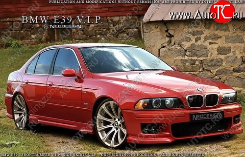 7 299 р. Передний бампер Neodesign BMW 5 серия E39 седан рестайлинг (2000-2003)  с доставкой в г. Тамбов