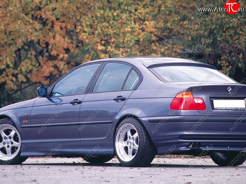 2 499 р. Козырёк на заднее стекло M3 Style BMW 3 серия E46 седан дорестайлинг (1998-2001) (Неокрашенный)  с доставкой в г. Тамбов