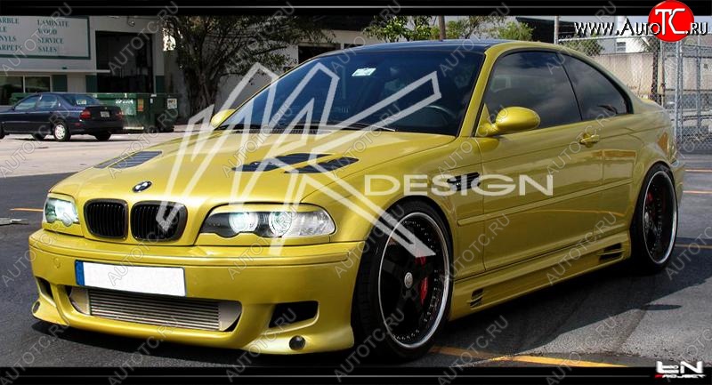 25 899 р. Передний бампер Kersher BMW 3 серия E46 седан дорестайлинг (1998-2001)  с доставкой в г. Тамбов