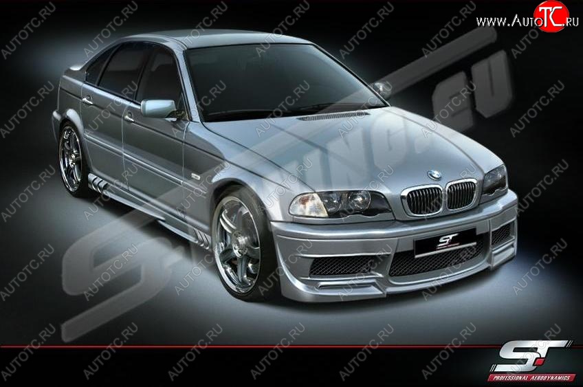 25 899 р. Передний бампер ST BMW 3 серия E46 седан дорестайлинг (1998-2001)  с доставкой в г. Тамбов