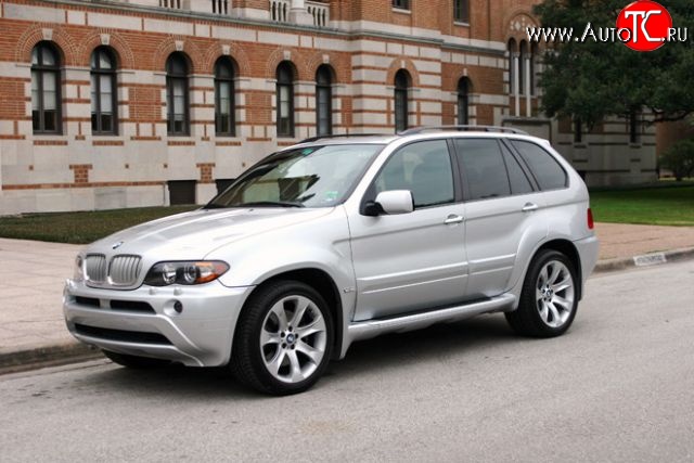 7 099 р. Передний бампер Aero (рестайлинг) BMW X5 E53 рестайлинг (2003-2006)  с доставкой в г. Тамбов