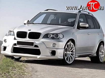 21 499 р. Передний бампер Hartge Style BMW X5 E70 рестайлинг (2010-2013) (Неокрашенный)  с доставкой в г. Тамбов