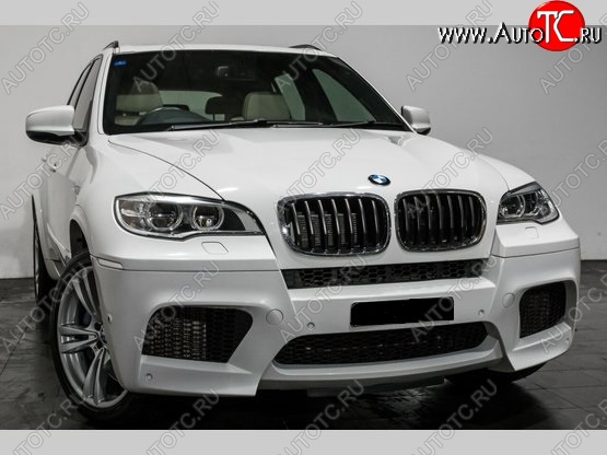 22 499 р. Передний бампер X5M STYLE BMW X5 E70 рестайлинг (2010-2013) (Неокрашенный)  с доставкой в г. Тамбов