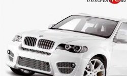 869 р. Реснички на фары M-VRS BMW X5 E70 дорестайлинг (2006-2010) (Неокрашенные)  с доставкой в г. Тамбов. Увеличить фотографию 2