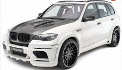 32 249 р. Пластиковый капот Hamman Style BMW X6 E71 дорестайлинг (2008-2012) (Неокрашенный)  с доставкой в г. Тамбов. Увеличить фотографию 2