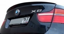 3 399 р. Лип спойлер АВТОКРАТ  BMW X6  E71 (2008-2014) дорестайлинг, рестайлинг (Неокрашенный)  с доставкой в г. Тамбов. Увеличить фотографию 6