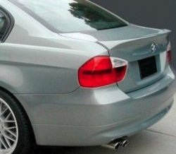 4 999 р. Лип спойлер M-Tech BMW 3 серия E90 седан дорестайлинг (2004-2008) (Неокрашенный)  с доставкой в г. Тамбов. Увеличить фотографию 2