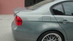 4 999 р. Лип спойлер M-Tech BMW 3 серия E90 седан дорестайлинг (2004-2008) (Неокрашенный)  с доставкой в г. Тамбов. Увеличить фотографию 1