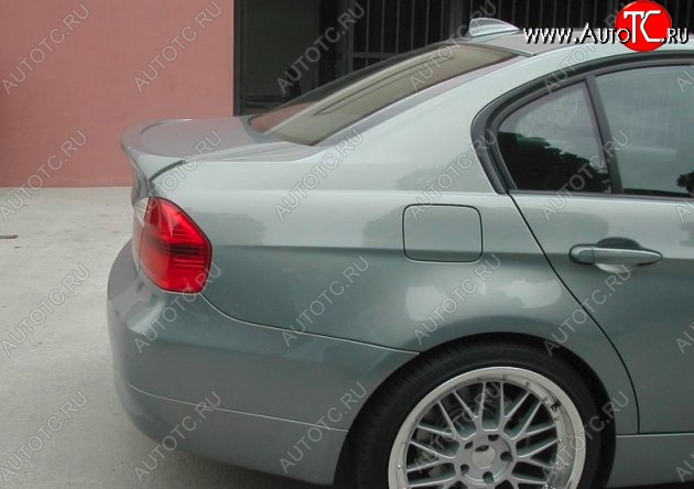 4 999 р. Лип спойлер M-Tech BMW 3 серия E90 седан дорестайлинг (2004-2008) (Неокрашенный)  с доставкой в г. Тамбов