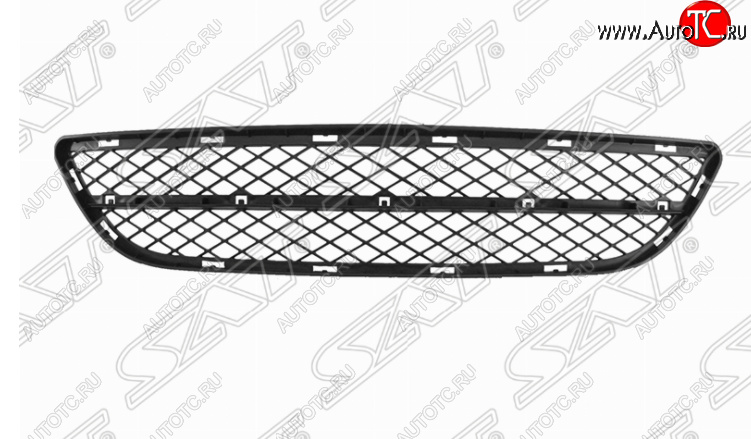 429 р. Решетка в передний бампер SAT (центральная часть)  BMW 3 серия  E90 (2004-2008) седан дорестайлинг  с доставкой в г. Тамбов