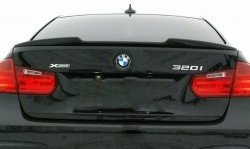 8 239 р. Лип спойлер BS v2 BMW 3 серия F30 седан дорестайлинг (2012-2015) (Неокрашенный)  с доставкой в г. Тамбов. Увеличить фотографию 2