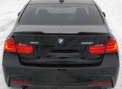 8 239 р. Лип спойлер BS v2 BMW 3 серия F30 седан дорестайлинг (2012-2015) (Неокрашенный)  с доставкой в г. Тамбов. Увеличить фотографию 3