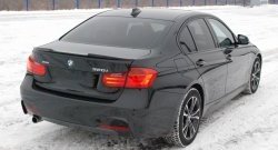 8 239 р. Лип спойлер BS v2 BMW 3 серия F30 седан дорестайлинг (2012-2015) (Неокрашенный)  с доставкой в г. Тамбов. Увеличить фотографию 4