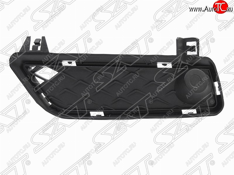 799 р. Левая заглушка ПТФ в бампер SAT (с отверстием под сонар)  BMW X3  F25 (2010-2014) дорестайлинг  с доставкой в г. Тамбов