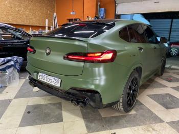 6 999 р. Лип спойлер X4M  BMW X4  G02 (2018-2021) дорестайлинг (без окраски)  с доставкой в г. Тамбов. Увеличить фотографию 5