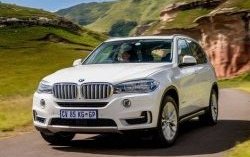 5 449 р. Накладка на передний бампер SuvStyle BMW X5 F15 (2013-2018) (Неокрашенная)  с доставкой в г. Тамбов. Увеличить фотографию 2