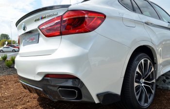 4 999 р. Спойлер багажника Performance BMW X6 F16 (2014-2020) (Неокрашенный)  с доставкой в г. Тамбов. Увеличить фотографию 3