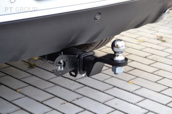 16 519 р. Фаркоп PT GROUP /съемный квадрат/ EXEED LX 2021- / CHERY Tiggo 7 Pro 2021- / CHERY Tiggo 7 Pro Max 2022-  Chery Tiggo 7 PRO (2019-2025), Chery Tiggo 7 Pro Max  T1E (2022-2025), EXEED LX (2021-2025)  с доставкой в г. Тамбов. Увеличить фотографию 2