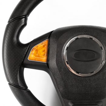 2 889 р. Рулевое колесо Барс-Т Премиум (Ø360 мм, под знак Lada)  Chevrolet Niva  2123 (2002-2020), Лада 2110 (1995-2007), Лада 2111 (1998-2009), Лада 2112 (1999-2009), Лада 2123 (Нива Шевроле) (2002-2021), Лада Калина ( 1118,  1117,  1119,  2192,  2194) (2004-2018), Лада Калина Спорт ( 1119,  2192) (2008-2018), Лада Нива Трэвел (2021-2025), Лада Приора ( 2170,  2171,  2172,  21728) (2007-2018) (Дерево)  с доставкой в г. Тамбов. Увеличить фотографию 3