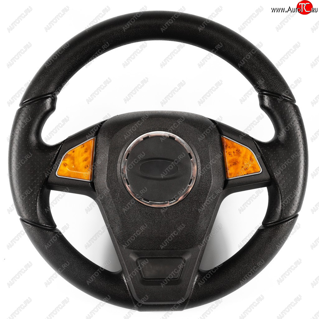 2 889 р. Рулевое колесо Барс-Т Премиум (Ø360 мм, под знак Lada)  Chevrolet Niva  2123 (2002-2020), Лада 2110 (1995-2007), Лада 2111 (1998-2009), Лада 2112 (1999-2009), Лада 2123 (Нива Шевроле) (2002-2021), Лада Калина ( 1118,  1117,  1119,  2192,  2194) (2004-2018), Лада Калина Спорт ( 1119,  2192) (2008-2018), Лада Нива Трэвел (2021-2025), Лада Приора ( 2170,  2171,  2172,  21728) (2007-2018) (Дерево)  с доставкой в г. Тамбов