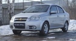 899 р. Защитная сетка решетки переднего бампера RA  Chevrolet Aveo  T250 (2006-2011) седан рестайлинг  с доставкой в г. Тамбов. Увеличить фотографию 4