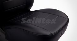 6 249 р. Чехлы для сидений SeiNtex (экокожа)  Chevrolet Aveo  T300 (2011-2015) седан, хэтчбек  с доставкой в г. Тамбов. Увеличить фотографию 5