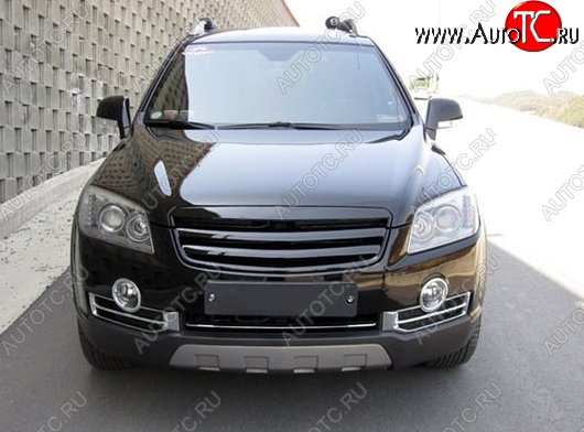 5 999 р. Решётка радиатора CT Chevrolet Captiva  дорестайлинг (2006-2011) (Неокрашенная)  с доставкой в г. Тамбов