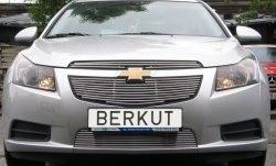 Декоративная вставка решетки радиатора Berkut Chevrolet Cruze J300 седан дорестайлинг (2009-2012)