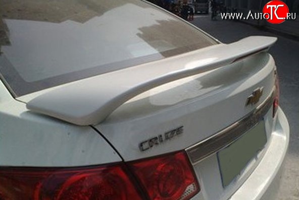 2 689 р. Спойлер M-VRS V2 Chevrolet Cruze J300 седан дорестайлинг (2009-2012) (Неокрашенный)  с доставкой в г. Тамбов