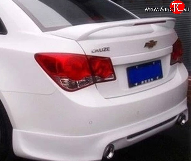 3 599 р. Спойлер M-VRS Chevrolet Cruze J300 седан дорестайлинг (2009-2012) (Неокрашенный)  с доставкой в г. Тамбов