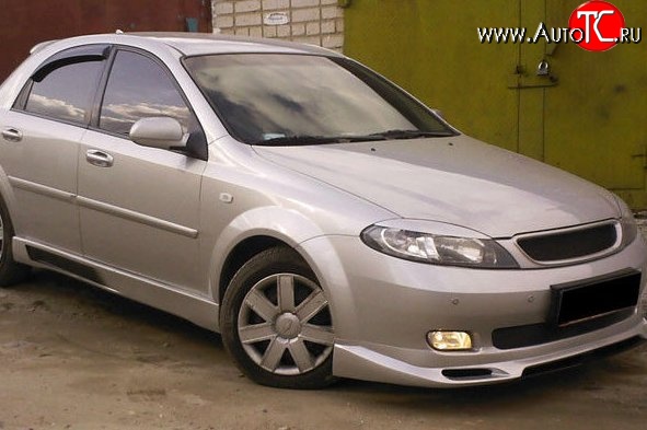 999 р. Реснички на фары M-VRS Chevrolet Lacetti хэтчбек (2002-2013) (Неокрашенные)  с доставкой в г. Тамбов