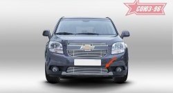 5 309 р. Декоративный элемент воздухозаборника Souz-96 (d10) Chevrolet Orlando (2011-2018)  с доставкой в г. Тамбов. Увеличить фотографию 1