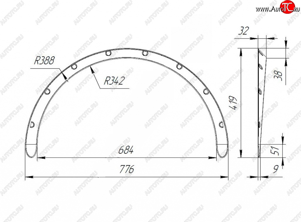 2 769 р. Универсальные накладки на колёсные арки RA (30 мм) Lexus SC430 Z40 дорестайлинг (2001-2006) (Шагрень: 4 шт. (2 мм))  с доставкой в г. Тамбов