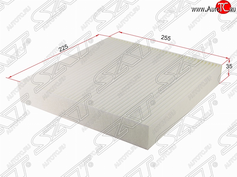 239 р. Фильтр салонный SAT (255х225х35 mm)  CITROEN Berlingo  M59 (2002-2012), CITROEN Xsara ( N0,  N1) (1997-2005), Peugeot Partner  M49/M59 (1997-2008)  с доставкой в г. Тамбов