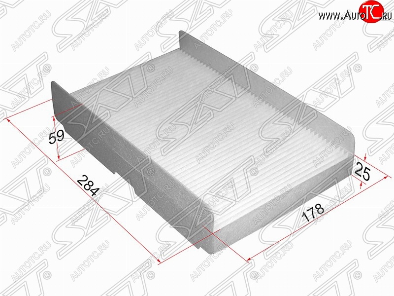 369 р. Фильтр салонный SAT (284х178х59/25 mm)  CITROEN C2, C3 (FC/FN), C3 Picasso (дорестайлинг,  рестайлинг), C4 (B7), DS4 (PF1), Peugeot 1007, 307 (хэтчбэк 3 дв.,  универсал,  хэтчбэк 5 дв.), 308 (T7), 4008, RCZ (дорестайлинг,  рестайлинг)  с доставкой в г. Тамбов