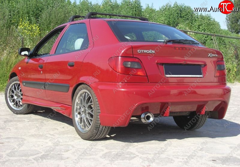 25 899 р. Задний бампер EVO 3 CITROEN Xsara N0 хэтчбэк 3 дв. дорестайлинг (1997-2000)  с доставкой в г. Тамбов