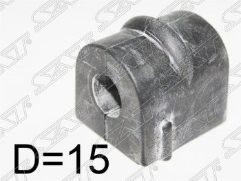 Резиновая втулка переднего стабилизатора SAT (D=15) Daewoo Nexia дорестайлинг (1995-2008)