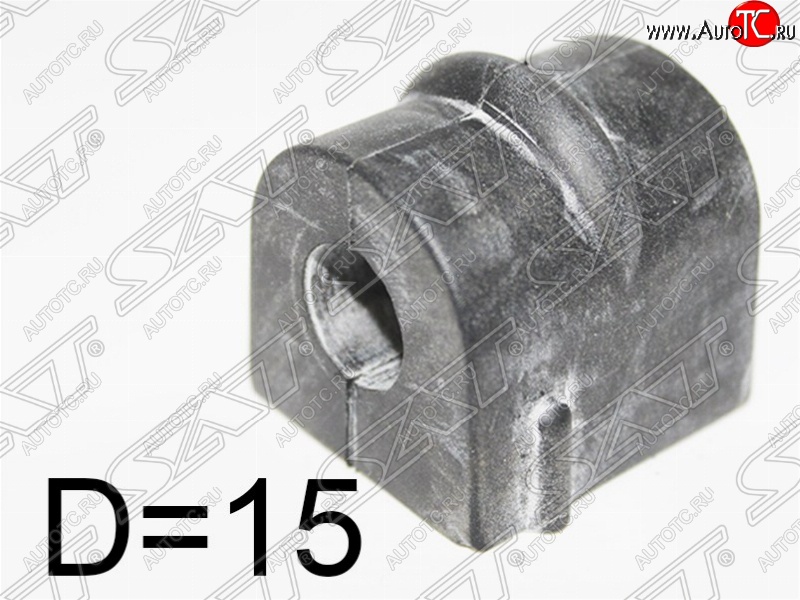 82 р. Резиновая втулка переднего стабилизатора SAT (D=15)  Daewoo Nexia ( дорестайлинг,  рестайлинг) (1995-2015)  с доставкой в г. Тамбов