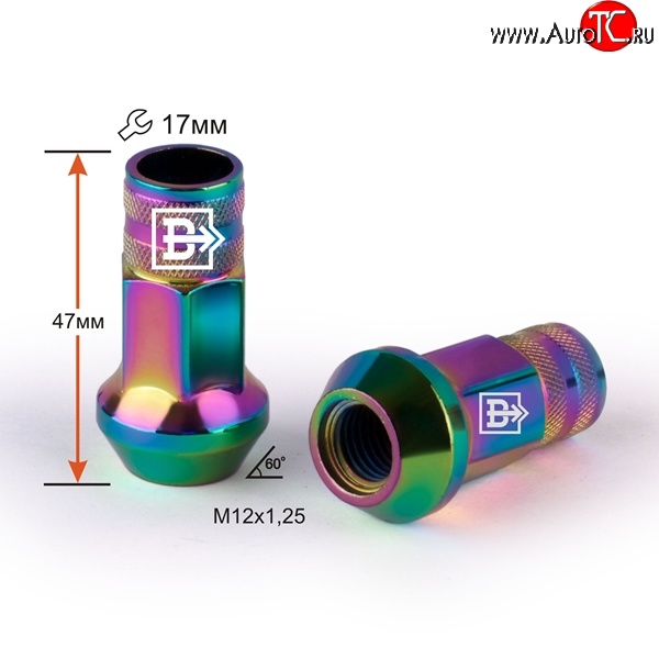 263 р. Колёсная гайка Вектор M12 1.25    с доставкой в г. Тамбов