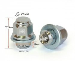 Колёсная гайка Вектор M12 1.25 