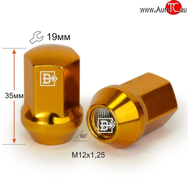 120 р. Колёсная гайка Вектор M12 1.25    с доставкой в г. Тамбов