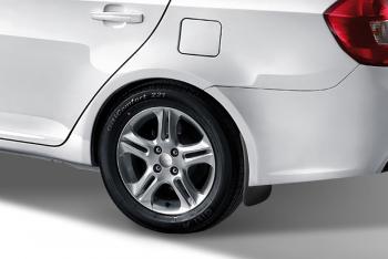 1 249 р. Брызговики Frosch (задние, optimum, в пакете)  FAW Besturn X40  D181 (2016-2022)  с доставкой в г. Тамбов. Увеличить фотографию 2